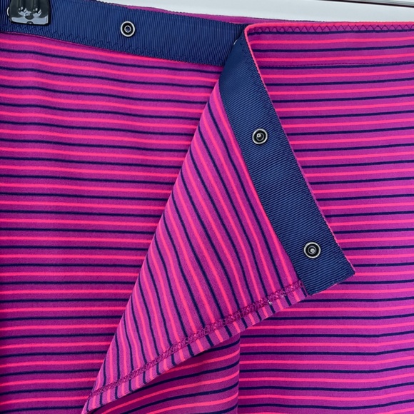 Lululemon Plum and Blue Striped Vinyasa Scarf/Wrap *Rulu, One Size - Picture 7 of 10